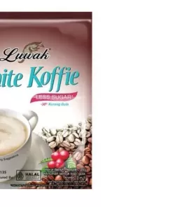White Koffie Less Sugar 20gr