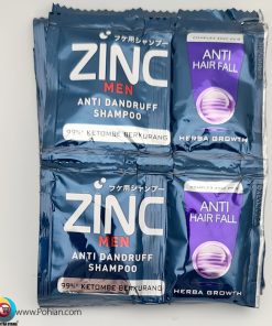 ZINC Men Shampoo Herba Growth Sachet 12 x 10 ml