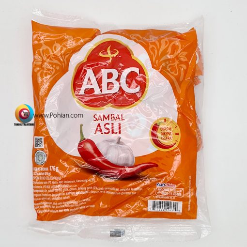 ABC Sambal Asli Sachet 8 gram Per Pak (22 sachet)