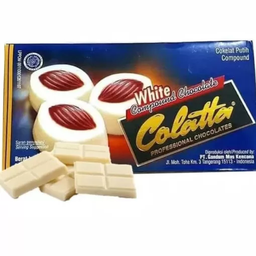 Colatta White Chocolate Compound 250gr