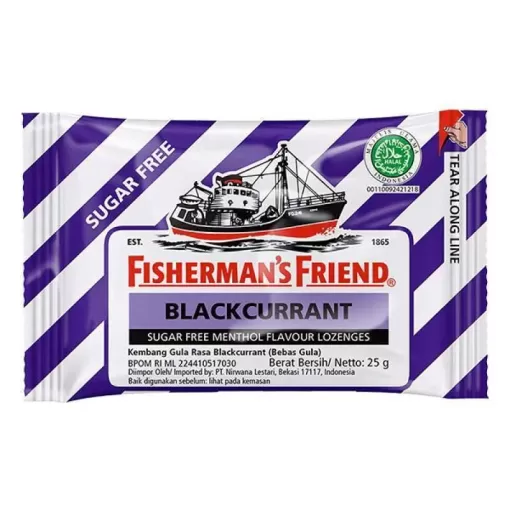 Fisherman"s Friend Sugar Free BLACKCURRANT