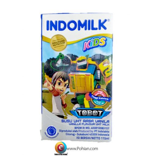 INDOMILK Susu UHT Kids Vanila 115 ml
