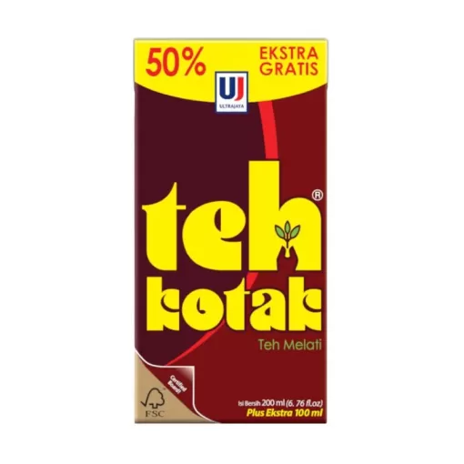ULTRA TEH KOTAK ORI. 200 ML