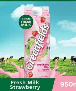 Greenfields Fresh Milk Strawberry 950ml