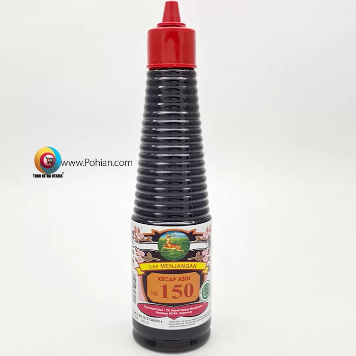 Kecap Asin Menjangan No.150 140ml