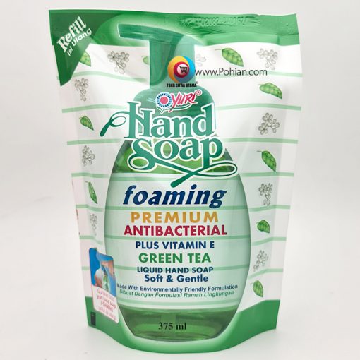 Yuri Hand Soap Foaming G. Tea 375ml