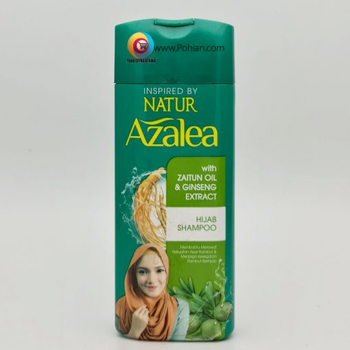 Natur Azalea Shampoo Hijab Zaitun dan Ginseng Extract 180 ml