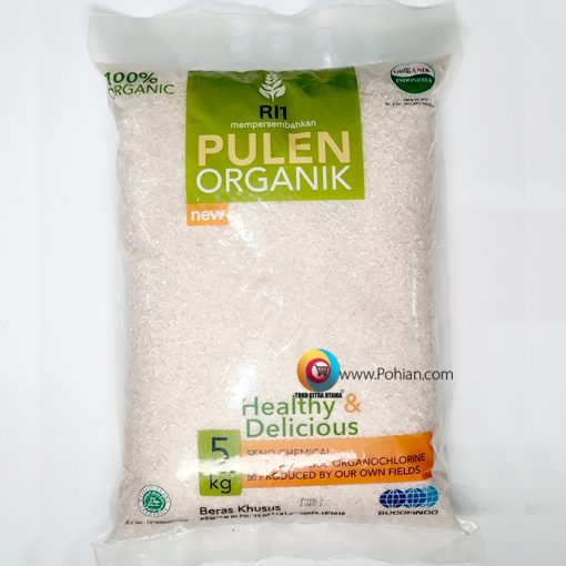 Beras Pulen Organik RI1 5 Kg