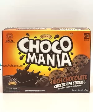 CHOCOMANIA Rich Chocolate Chocochips Cookies 90 gram