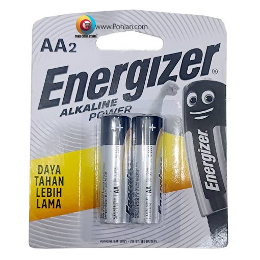 Batu Baterai Energizer Power AA 2 PCS