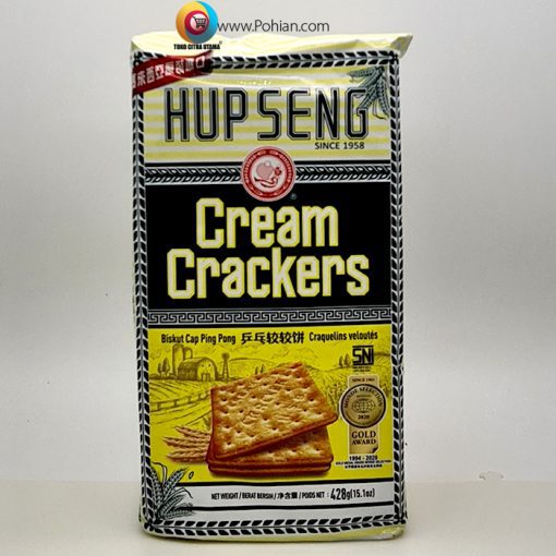 HUP SENG Cream Crackers Cap Ping Pong 428 Gram