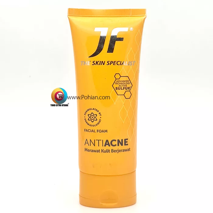 JF Facial Foam Anti Acne 70 Gram