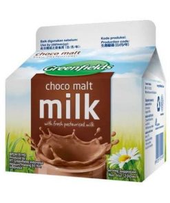 Susu Freshmilk Greenfields Choco Malt 200 ml