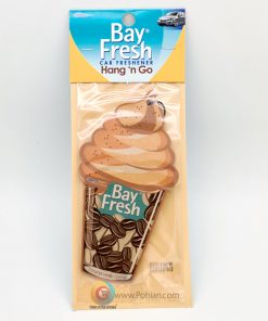Bay Fresh Car Freshener Hand 'n Go Caramel Vanilla Coffee