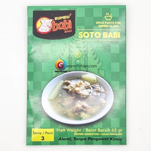 Bumbu Babi Bali Soto Babi 63 Gram [NON HALAL]