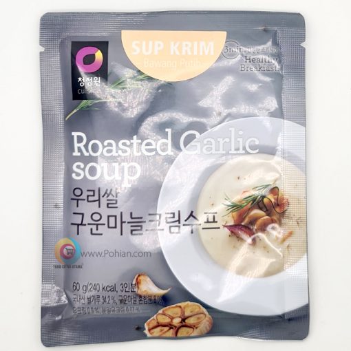 Daesang Roasted Garlic Soup / Sup Krim Bawang Putih 60 Gram