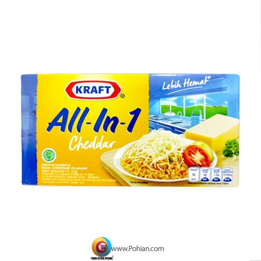 Kraft Keju All in 1 Cheddar 150 Gram