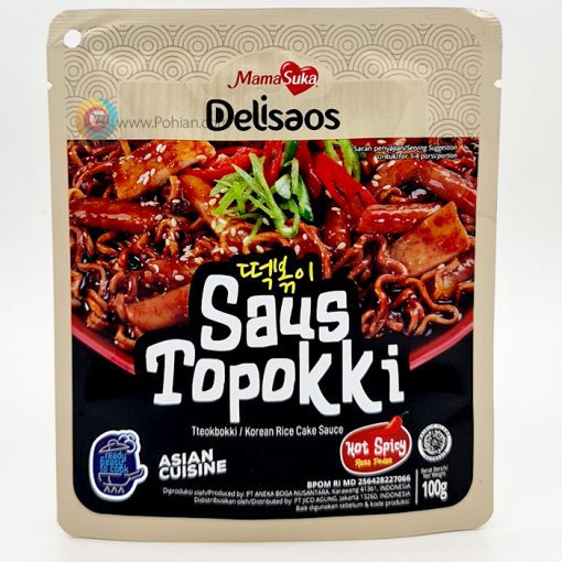 Mama Suka Delisaos Saus Topokki Hot Spicy 100 Gram