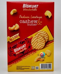 Biskuat Wonderfulls Cashew and Butter 28 gram isi 12 pcs