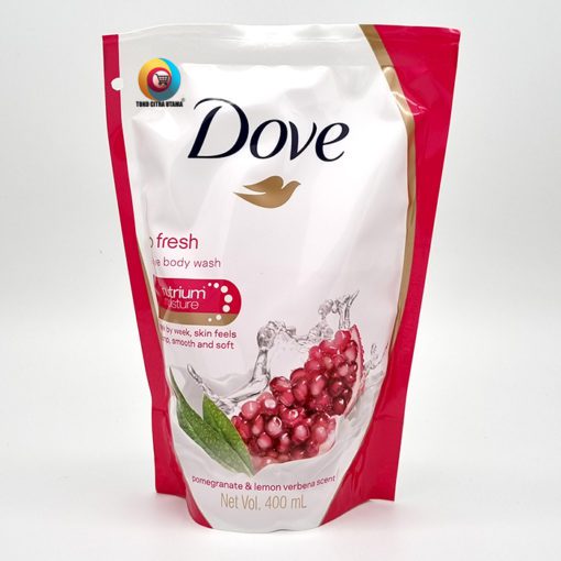 DOVE Revive Body Wash Pomegranate & Lemon Verbena Scent 400 ml