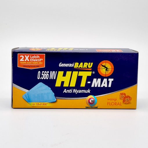 HIT Mat Anti Nyamuk Floral isi 18 Mat