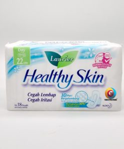 Pembalut Laurier Healthy Skin Day Wing 22 CM isi 18 Pcs
