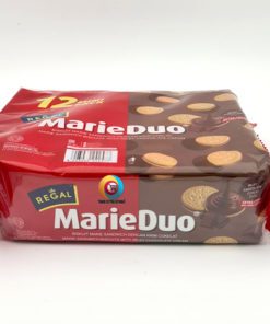 Biscuits Regal Marie Duo Chocolate Renceng isi 12 Pack
