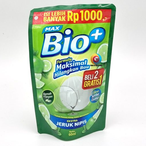 Max Bio + Cairan Pencuci Piring 60 ml