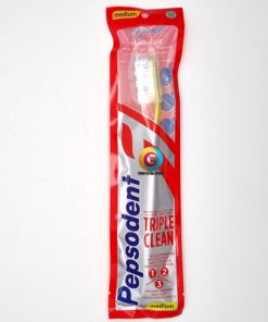 PEPSODENT Sikat Gigi Triple Clean Medium