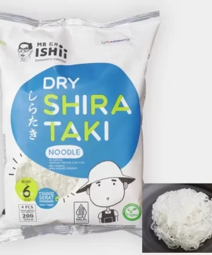 Mr. Ishii Dry Shirataki Noodle - Mie Kering Shirataki 200gr