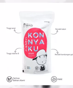 Mr Ishii Konnyaku Grain Beras Shirataki 1 Kg
