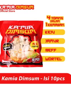 Kamia Dimsum 4 Toping 10 PCS