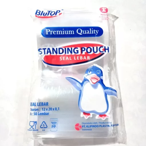 Plastik Standing Pouch 12x20