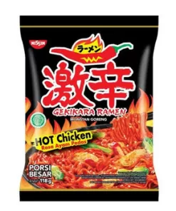 NISSIN Ramen Hot Chicken 118gr