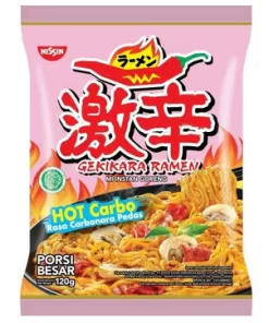 NISSIN Ramen Hot Carbo 120gr