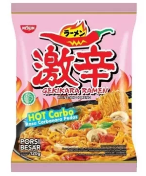 NISSIN Ramen Hot Carbo 120gr