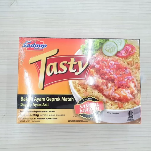 Sedaap Tasty B. Ayam Geprek 124gr