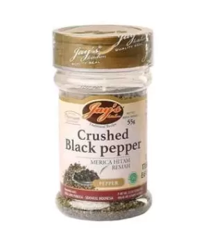 Jays Crushed Black Pepper 60gr