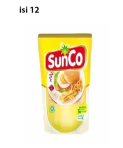 Sunco Minyak Goreng Pouch 1000ml Isi 12