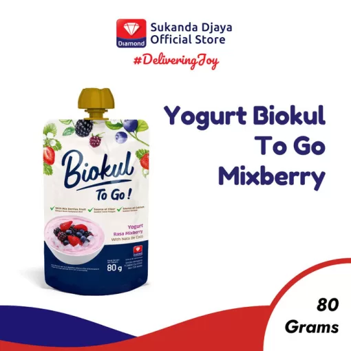 Biokul To Go Yogurt Mixberry 80gr