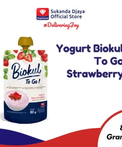 Biokul To Go Yogurt Strawberry 80gr