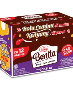 Bonita Bolu Telur COKELAT 30gr /12"S
