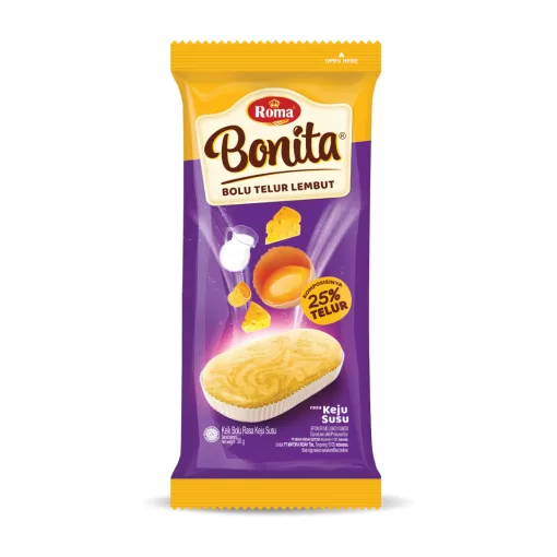 Bonita Bolu Telur KEJU SUSU 30gr