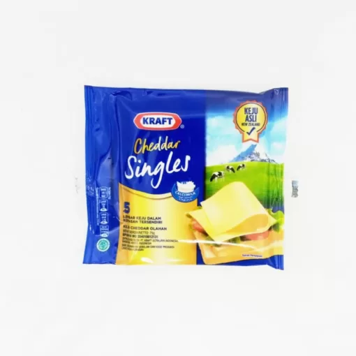 KRAFT Cheddar SINGLES  5"S