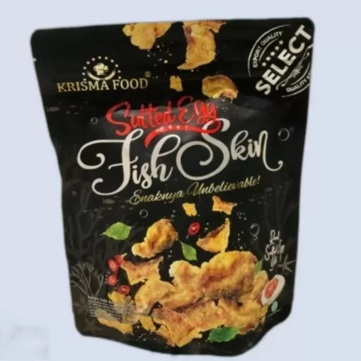 Krisma Salted Egg Fish Skin 100gr