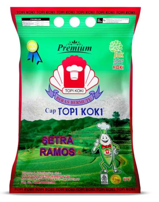 Beras Topi Koki Ramos 5kg