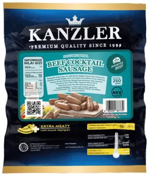 Kanzler Beef Cocktail Sausage - Sosis Sapi 500gr