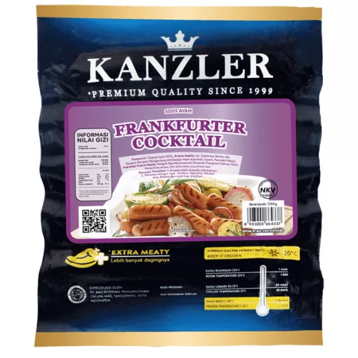 Kanzler Frankfurter Cocktail - Sosis Ayam 500gr