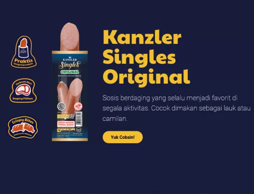 Kanzler Singles Sosis ORIGINAL