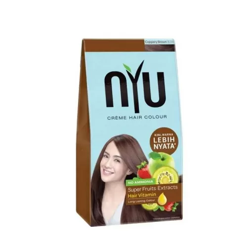 NYU Creme Hair Colour Coppery Brown